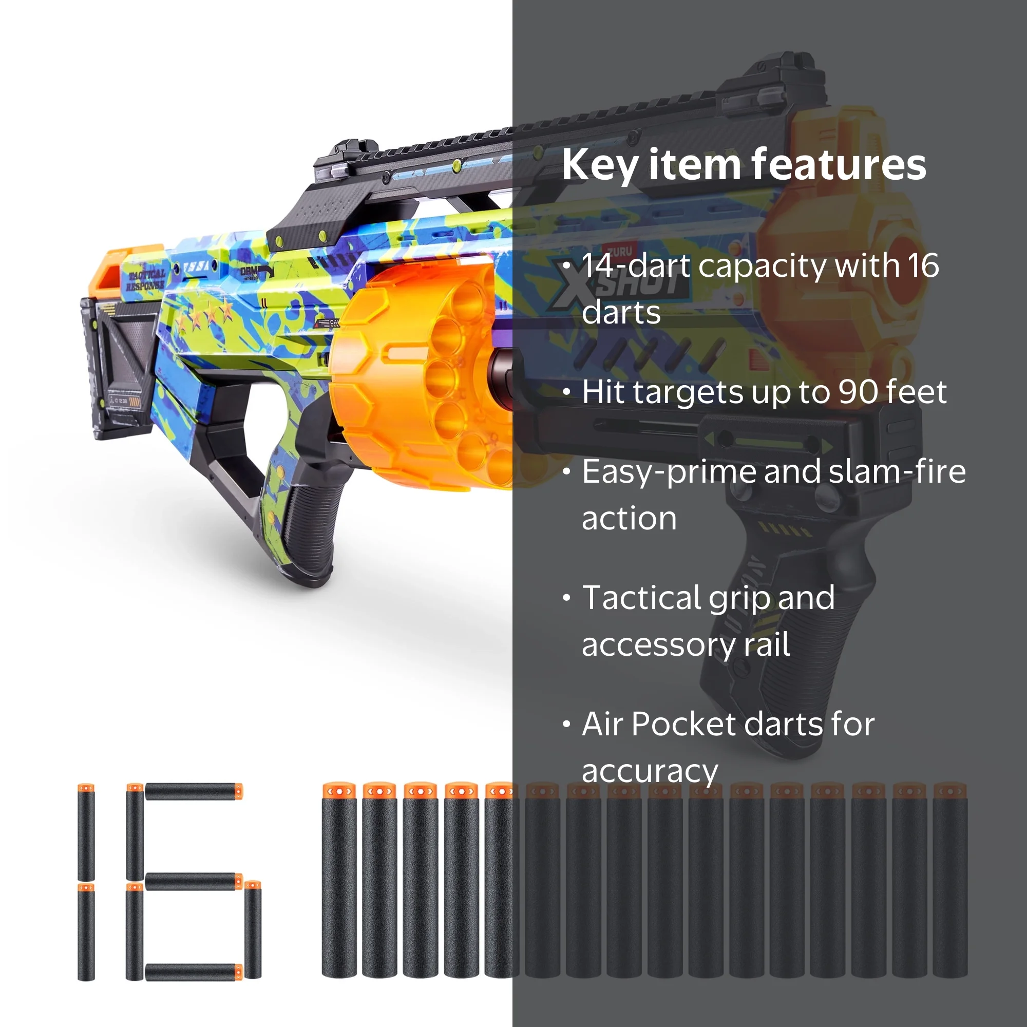 XSHOT Blaster Skins Last Stand Dart Blaster Talisman Skin (16