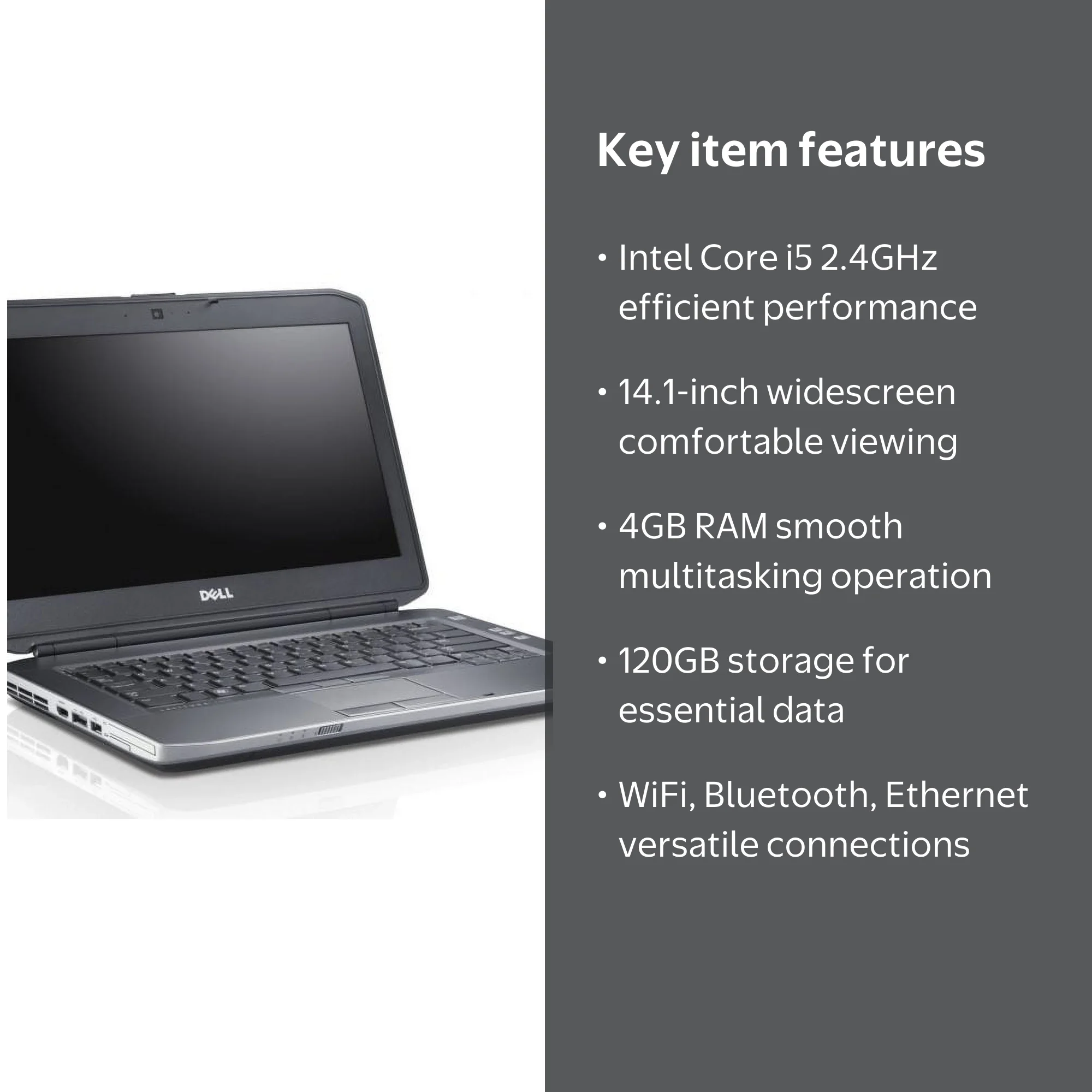 Refurbished Dell Latitude E5430 Laptop, Windows 7, Intel Core i5