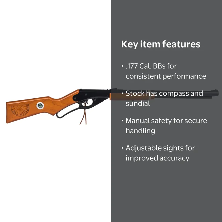 Daisy Christmas Wish Red Ryder BB Gun .177 Cal. Lever Action