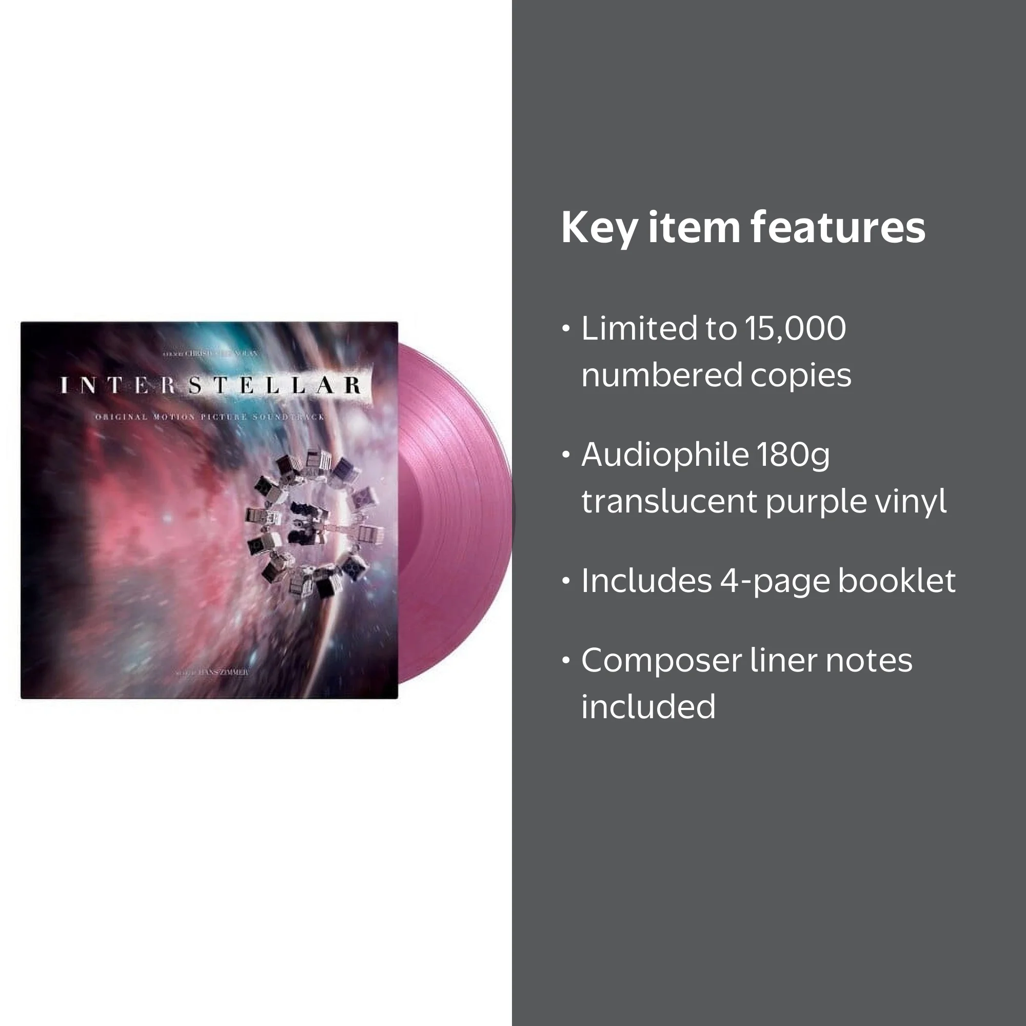 Hans Zimmer - Interstellar Limited Edition Soundtrack - 180-Gram