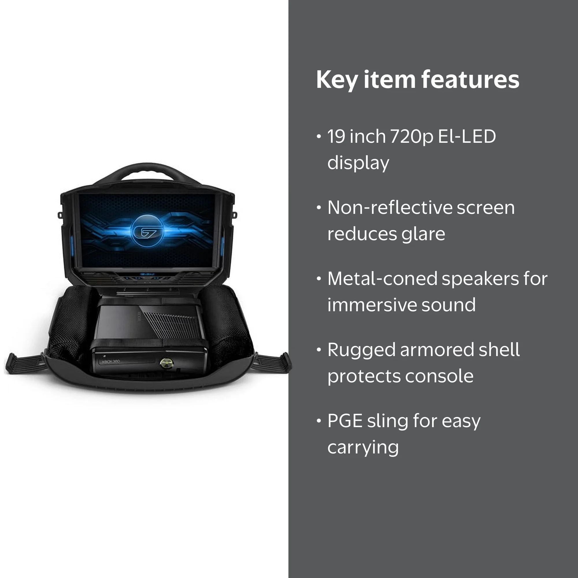 GAEMS G-190 Vanguard: Portable Gaming Video Station with