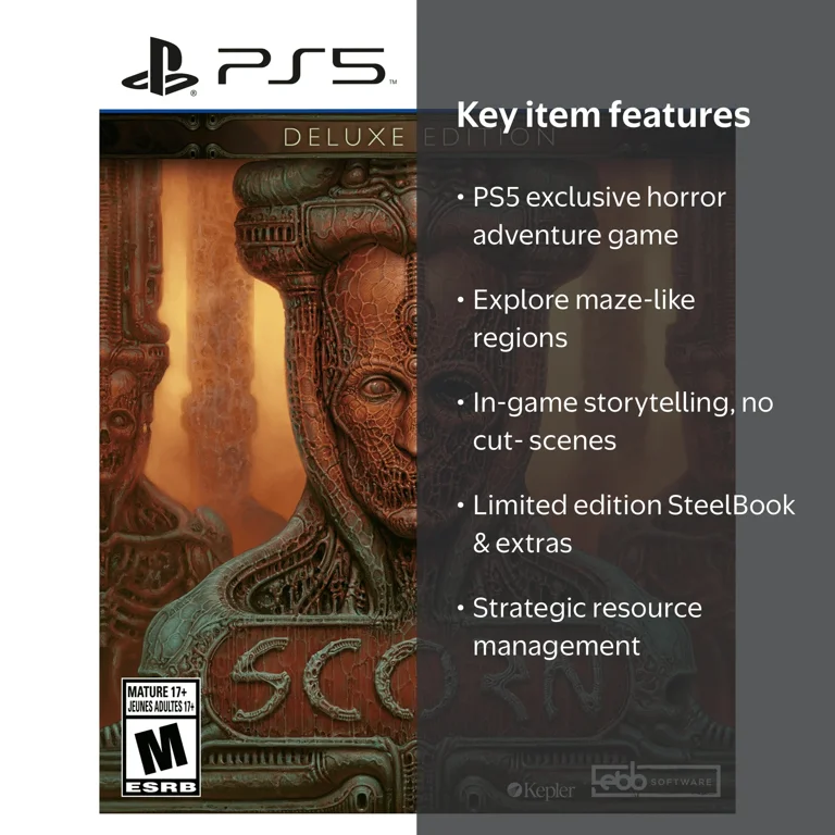 Scorn: Deluxe Edition, PlayStation 5 - Walmart.com