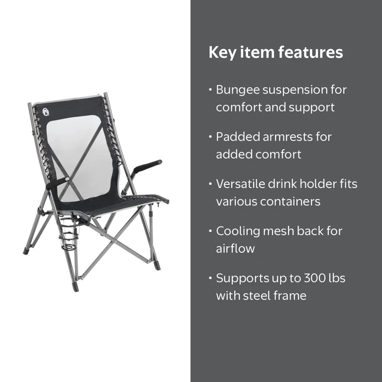Coleman Comfortsmart Suspension Chair - Walmart.com