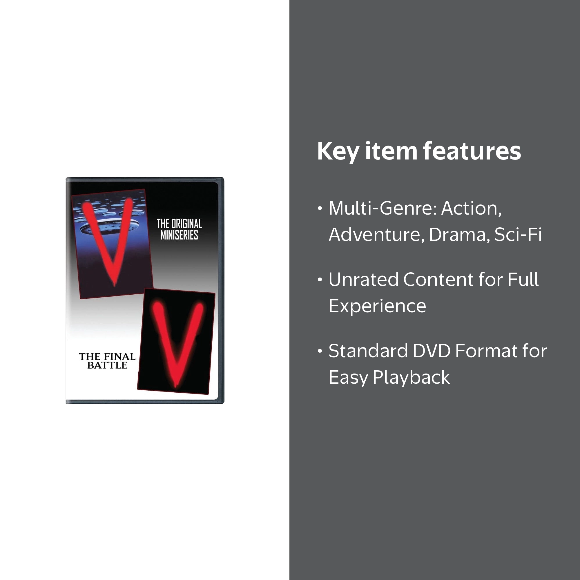 Warner Home Video: V Original Mini-Series & Final Battle, Sci-Fi