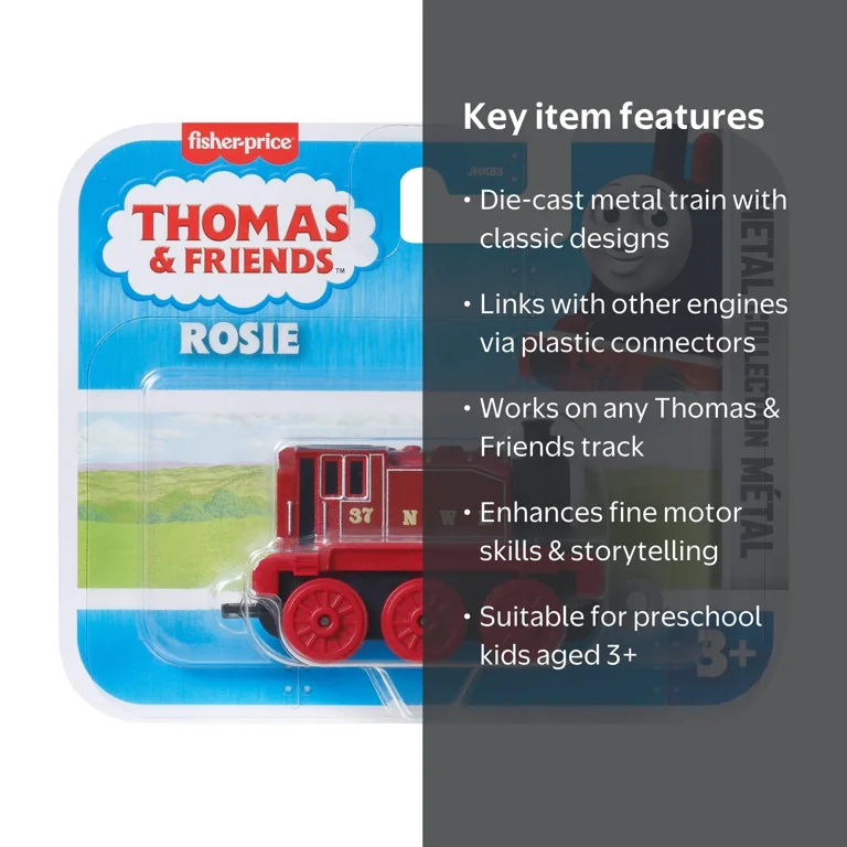 Thomas & Friends by Fisher-Price Small Die-Cast Train Engine with