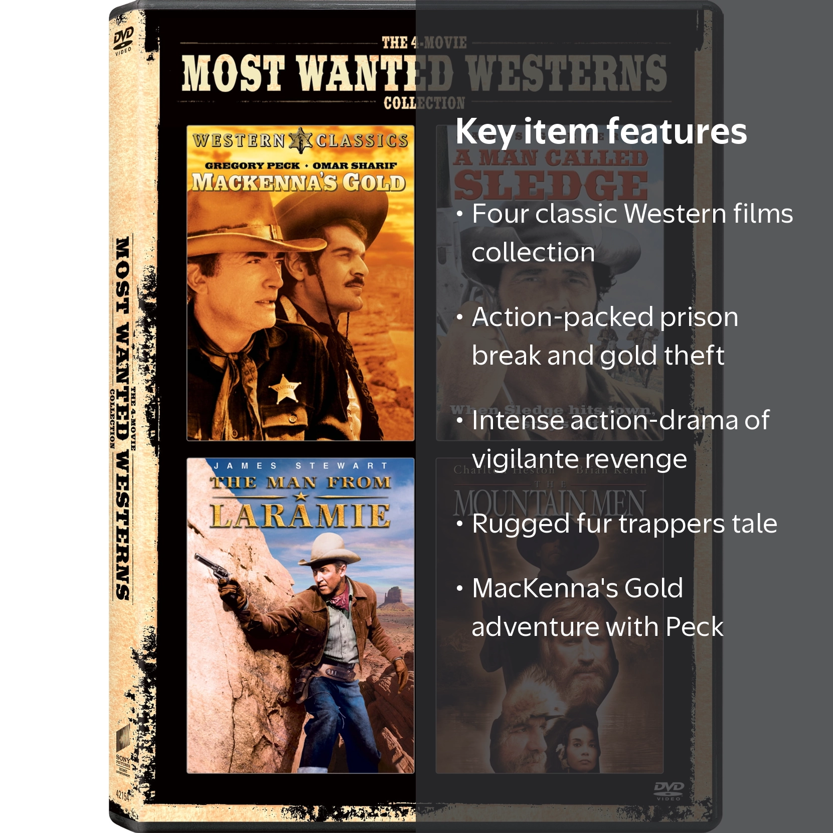 Most Wanted Westerns (DVD) - Walmart.com
