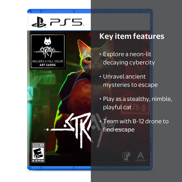 Skybound Entertainment, PlayStation 5 Game, Stray, Cybercity