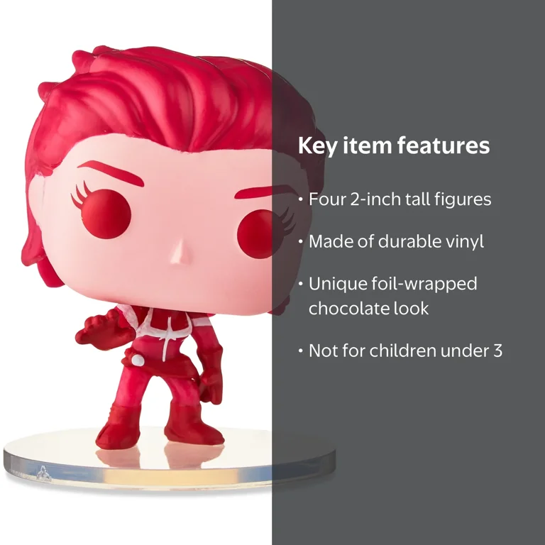Funko Star Wars Valentine's Pop! Box: 4-Pack Pocket POP Vinyl