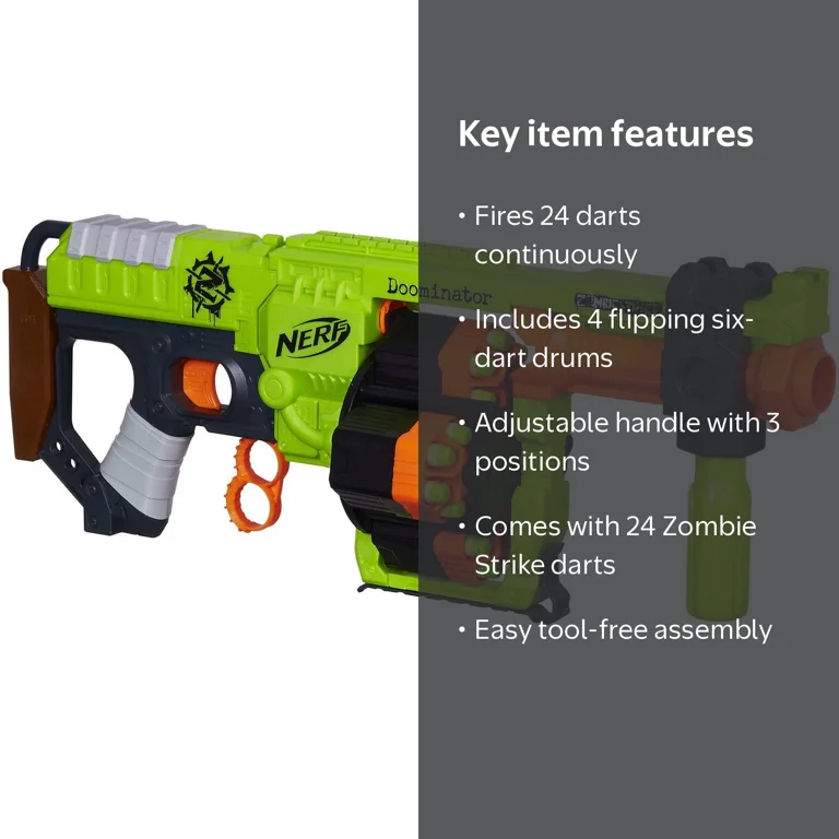 Nerf Zombie Strike Doominator - Walmart.com