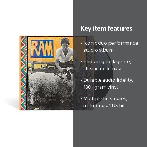 Paul McCartney & Linda - Ram - Music & Performance - Vinyl