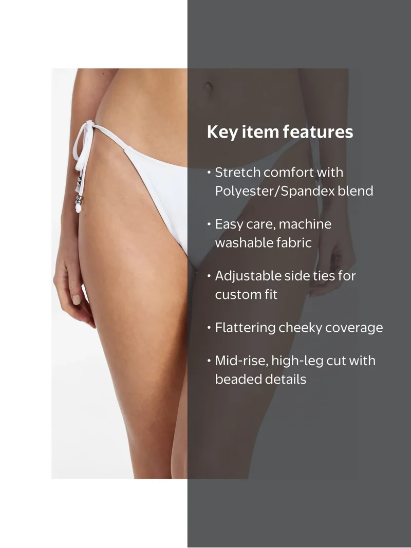 No Boundaries String Bikini Bottoms, Women's XXS-XXL - Walmart.com