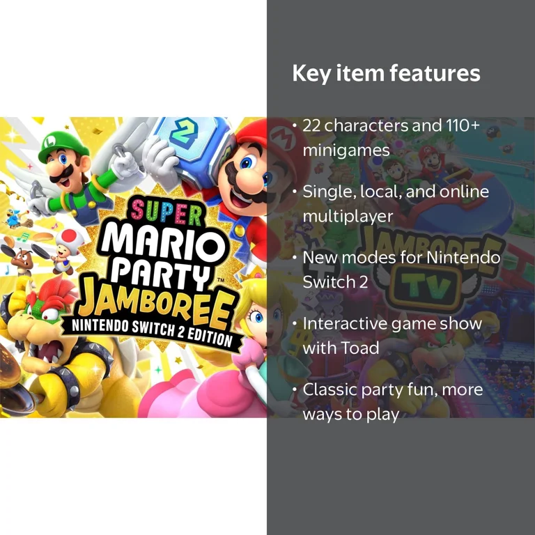Super Mario Party Jamboree + Jamboree TV - Nintendo Switch 2