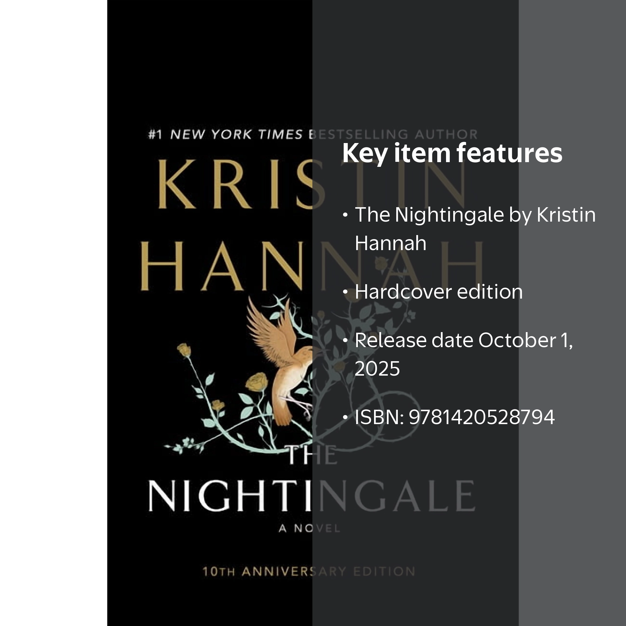 The Nightingale, (Hardcover) - Walmart.com