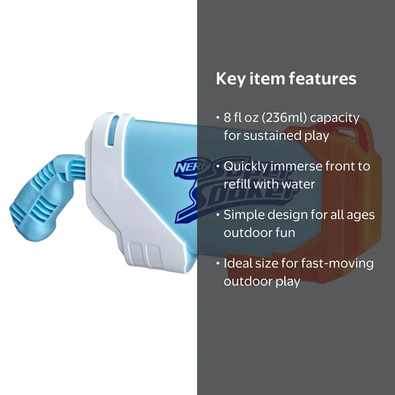 Customer reviews for Nerf Super Soaker Torrent Water Blaster, Pump to Fire a Flooding Blast of Water