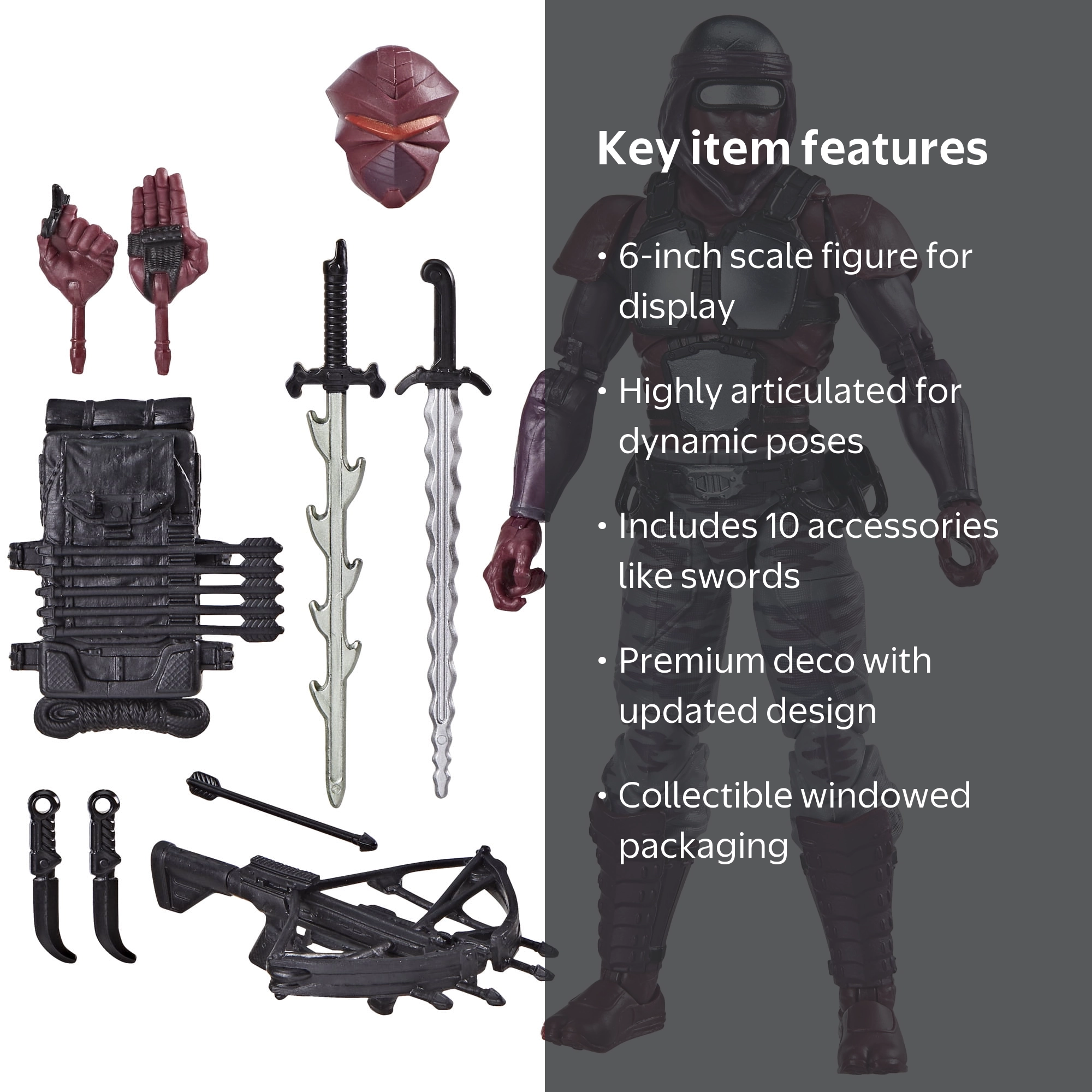 G.I. Joe Classified Series #121 Night-Creeper 6-Inch Ninja Action