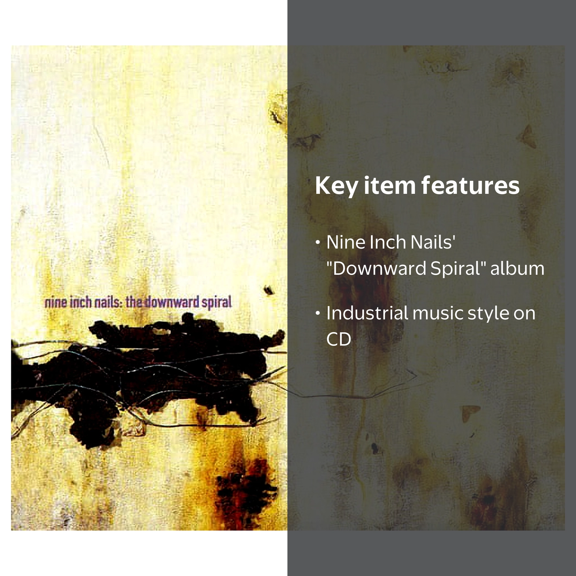 UMC, Music & Performance CD, Downward Spiral, 9 Inch Nails