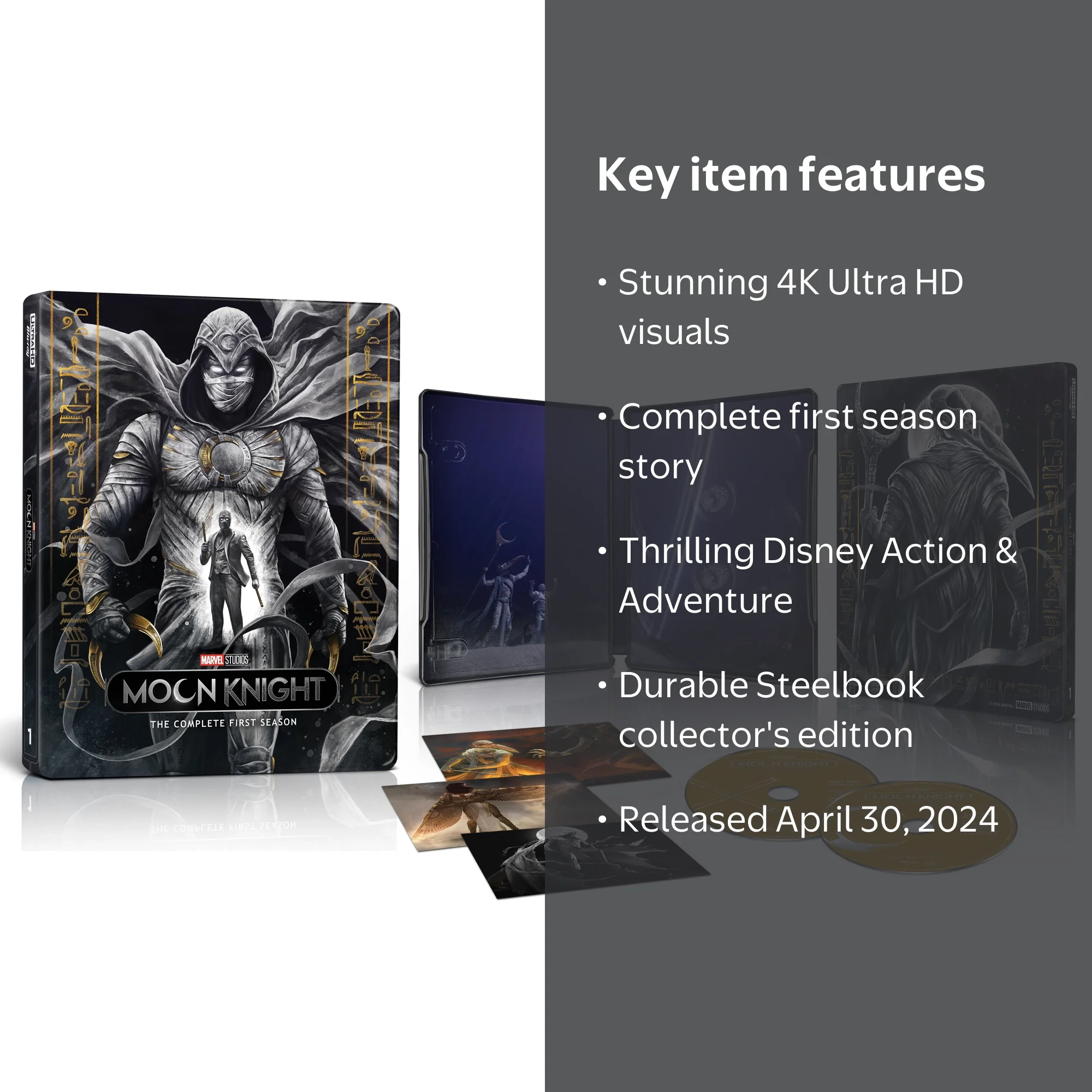 Disney's Moon Knight: Complete First Season, 4K Ultra HD