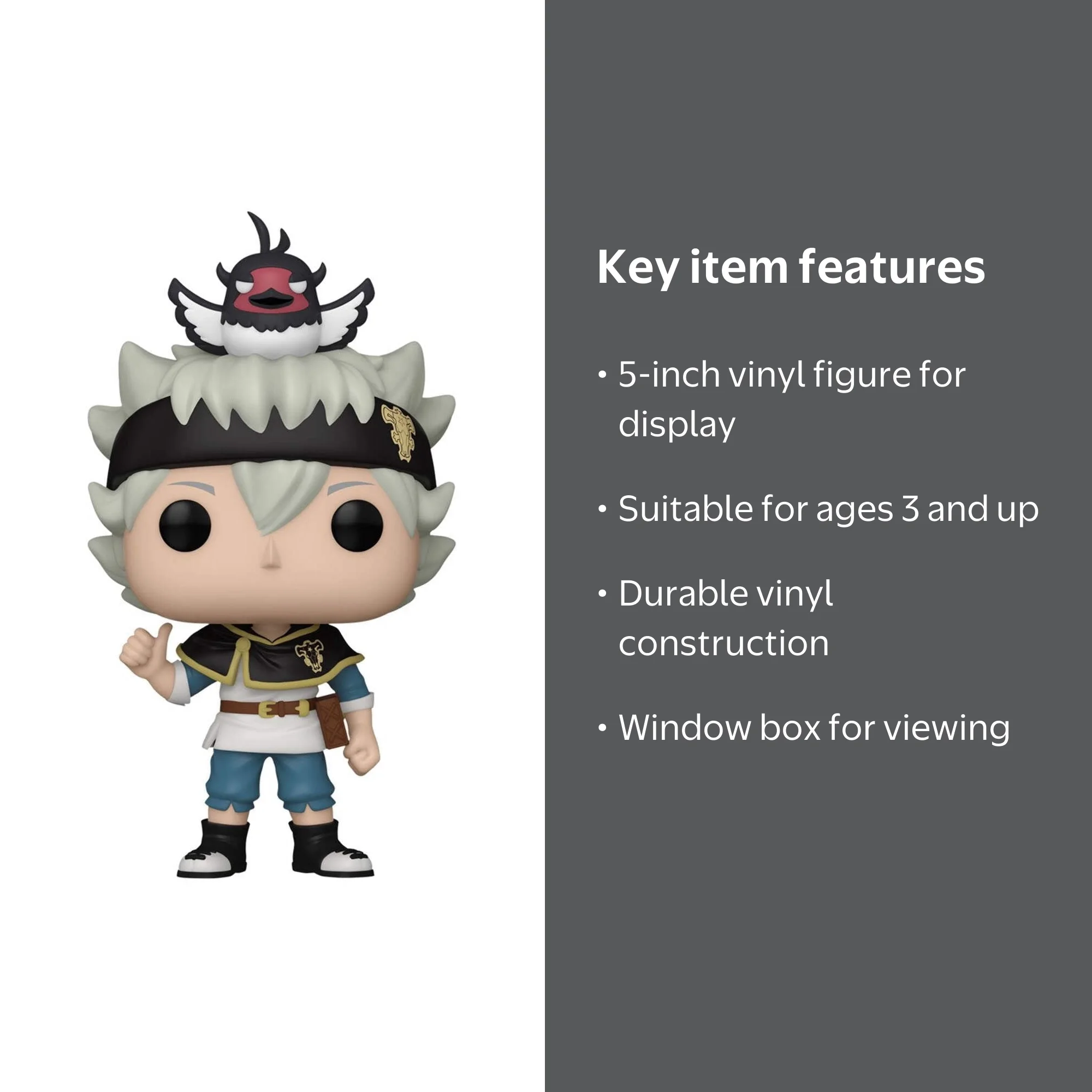 Black Clover Asta with Nero Funko Pop! Vinyl Figure #1550