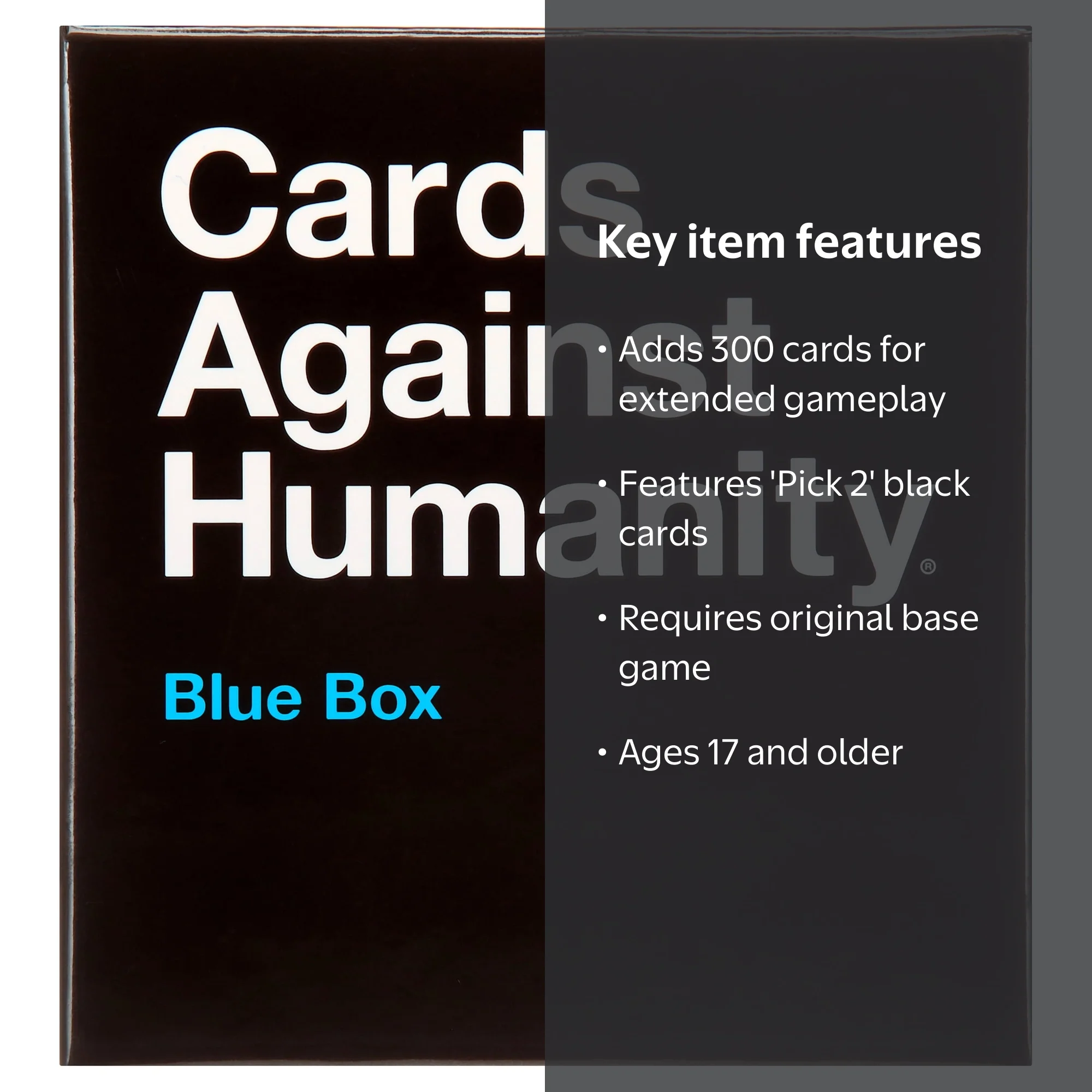 cards against humanity holographic card Humanity: Pop Culture Bundle, 6 Packs +10 Cards 460 white Be Careful What You Wish