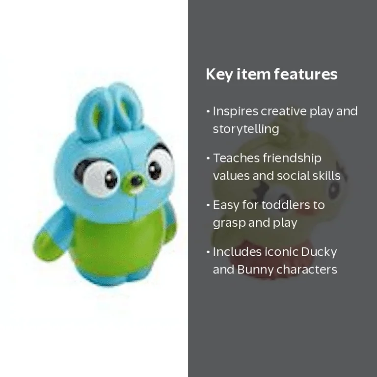 Fisher Price Toy Story 4 Little People Bunny & Ducky Figure 2-Pack