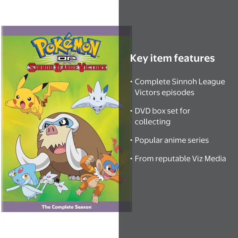Viz Media's Pokemon The Series: Diamond & Pearl Sinnoh League