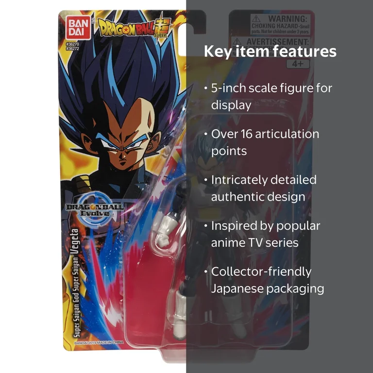 Dragon Ball Super, Action Figure, Super Saiyan Blue Vegeta 5