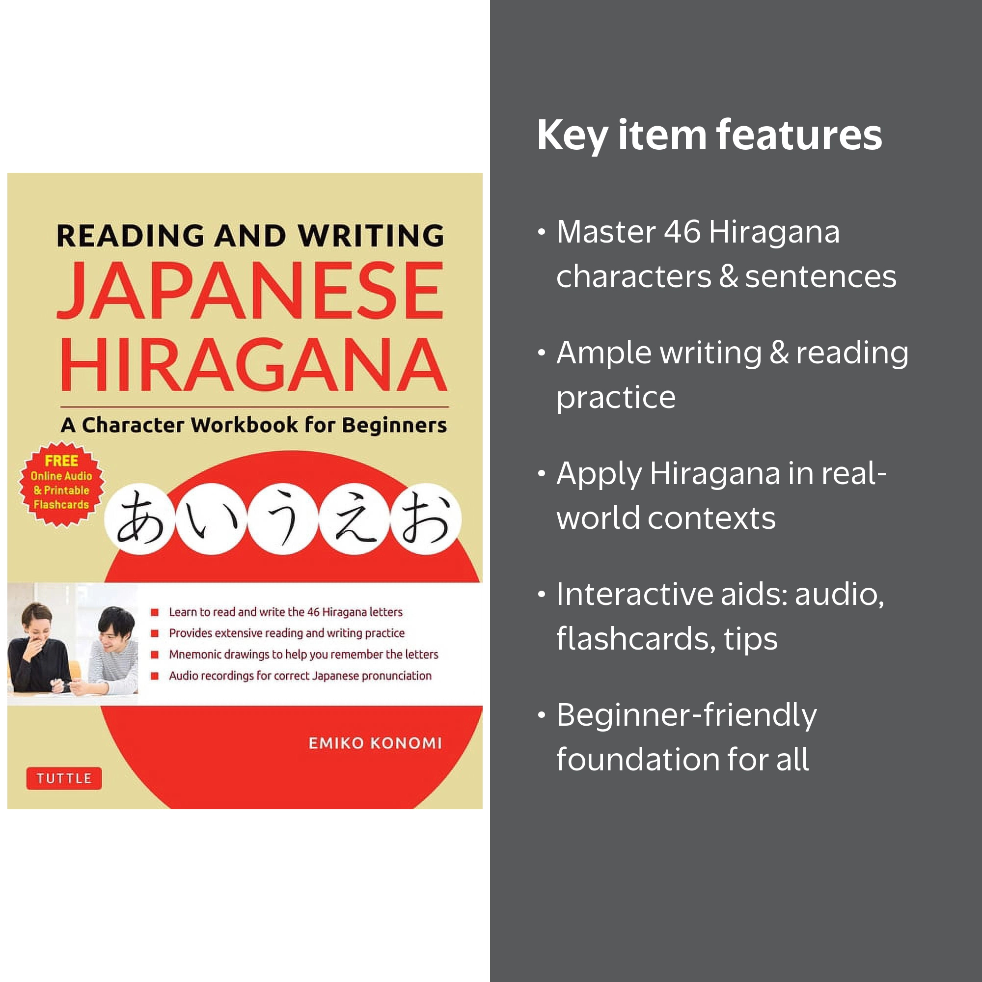 Reading and Writing Japanese Hiragana: A Character Workbook for