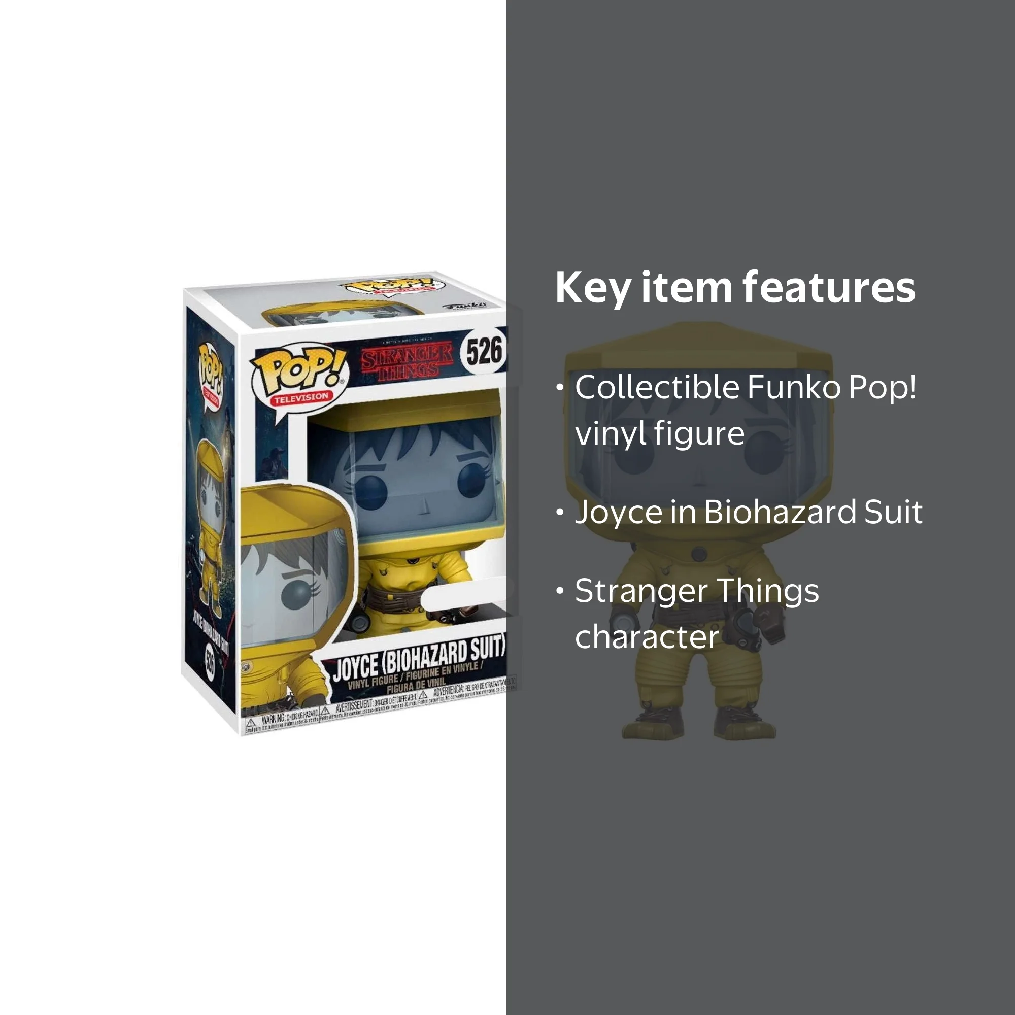 Stranger Things Funko POP! TV Joyce Vinyl Figure [Biohazard Suit