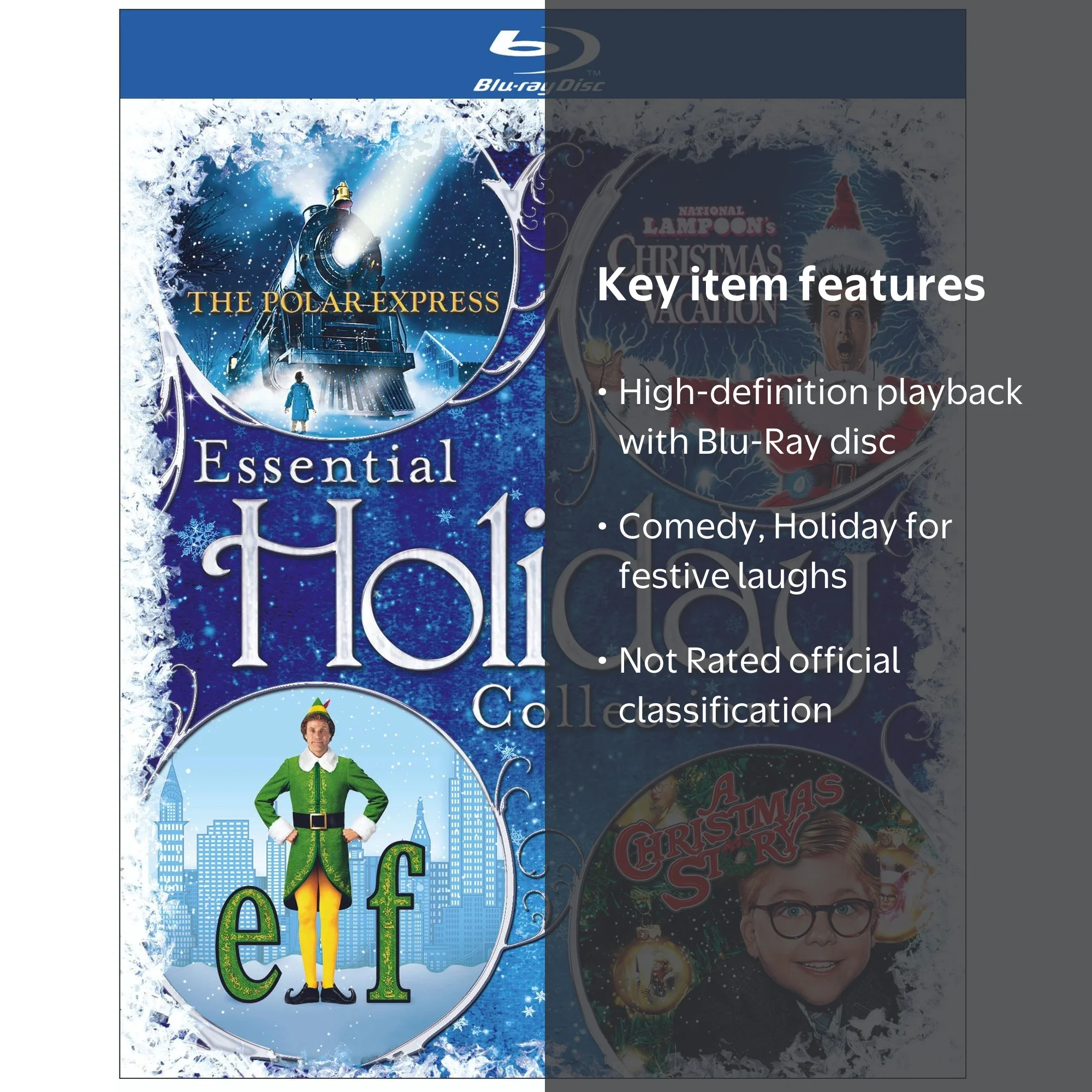 その他 Chs Essential Bluray Nature Gift Set [Blu-ray] [Import] wyw801m Open Box) Warner Brothers Essential Holiday Collection (Blu-ray
