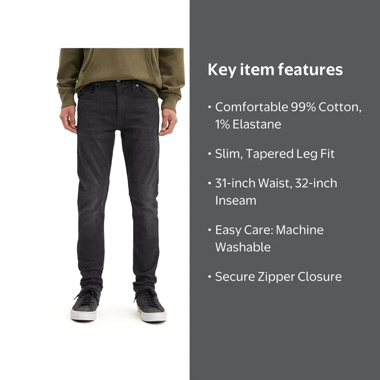 Men's Levi's® 512™ Slim Taper Stretch Jeans Color: Native Cali