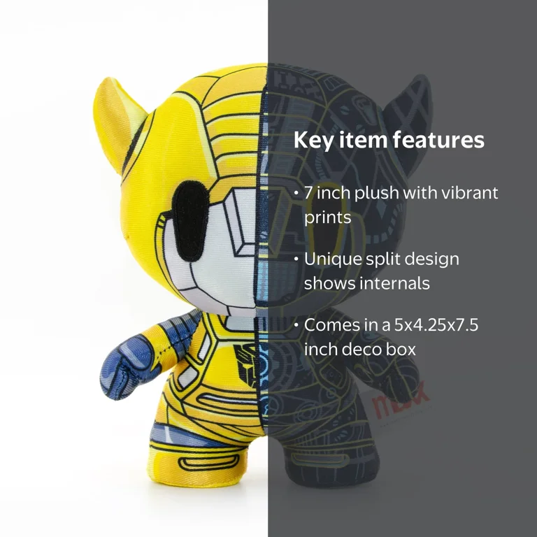 YuMe DZNR Collectible Plush Transformers - Bumblebee - Walmart.com