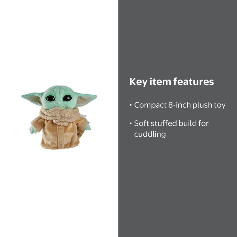 Star Wars YODA BABY The Mandalorian The Child Plush, 8 inch, Green