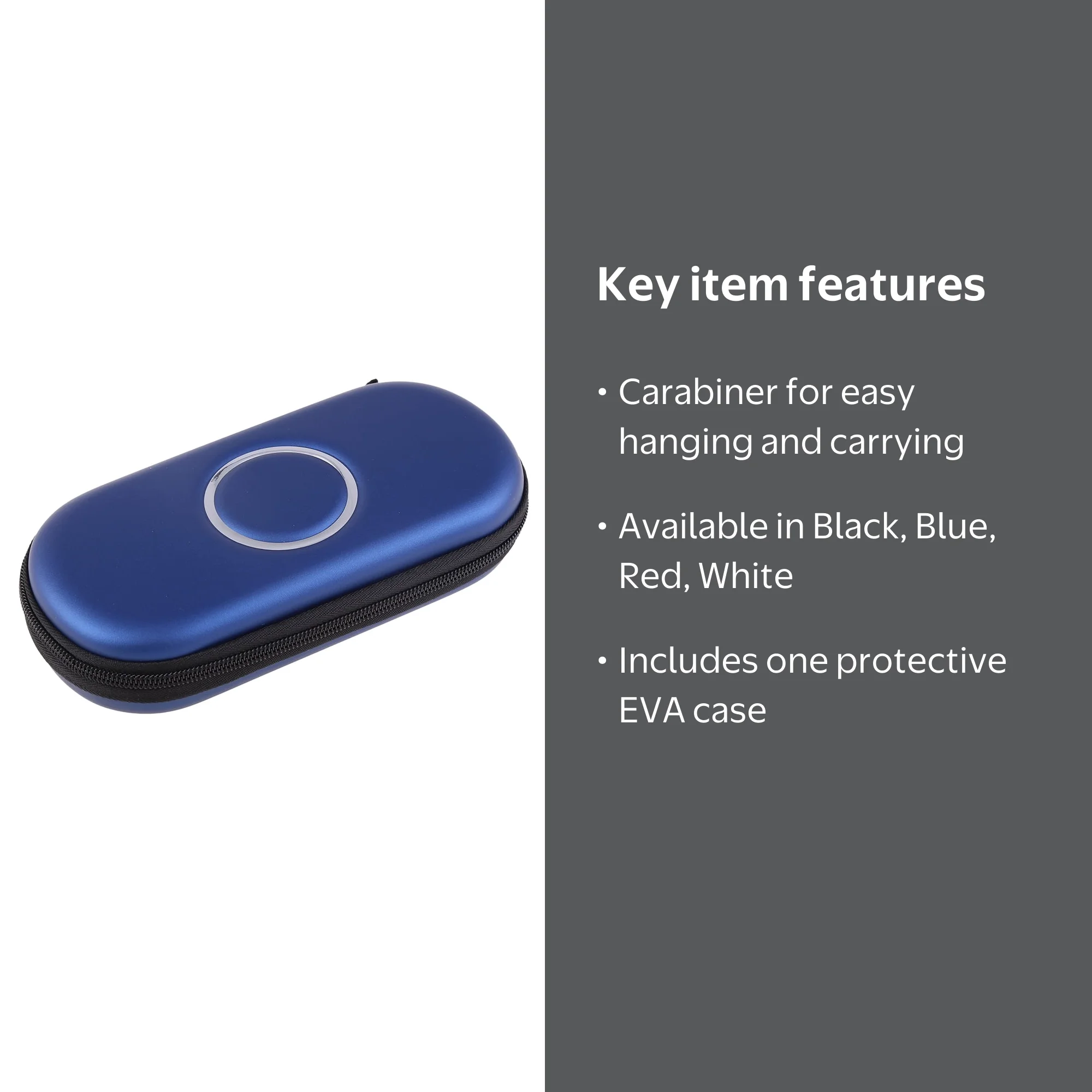 For PSP 3000 Case Hrader EVA Bag Protective Storage Case - Walmart.com