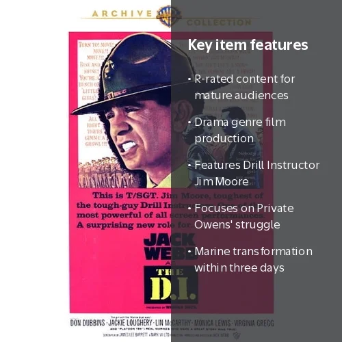 Warner Archives, The D.I. DVD Movie, Drama, R Rated - Walmart.com