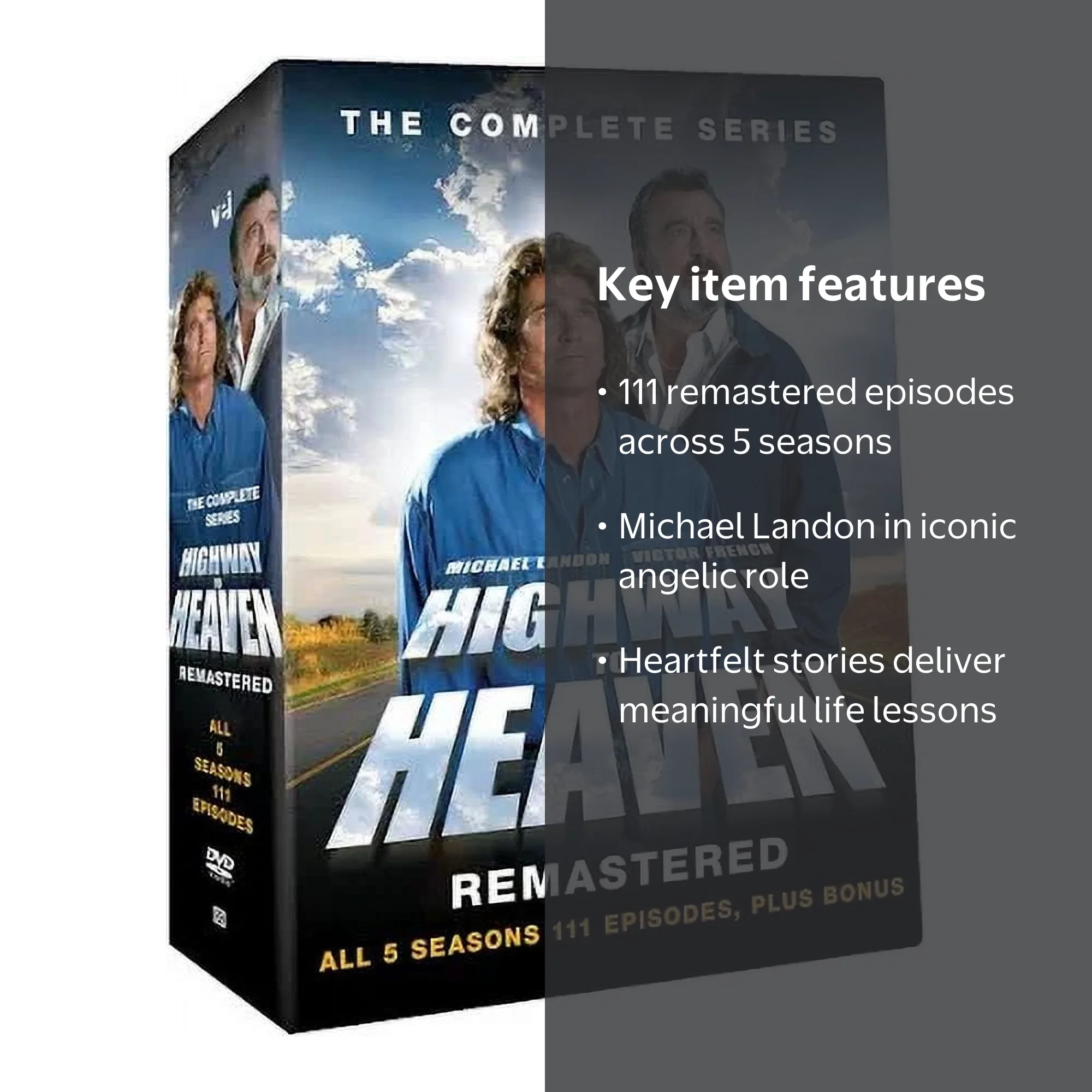 Free Shipping! SDS Highway to Heaven The Complete Collection DVD 5