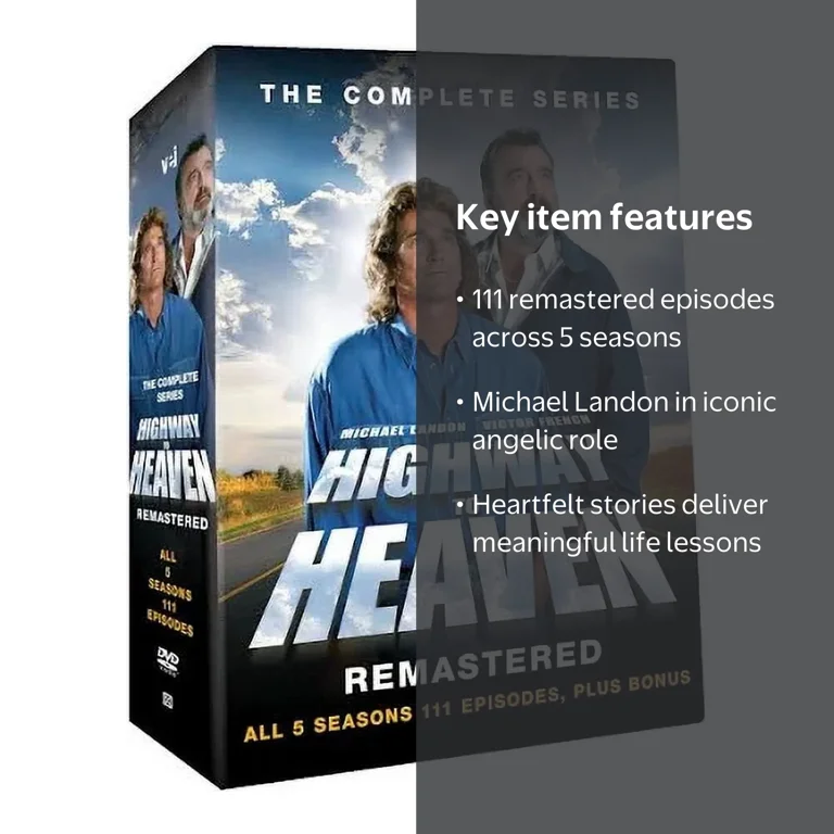 Free Shipping! SDS Highway to Heaven The Complete Collection DVD 5