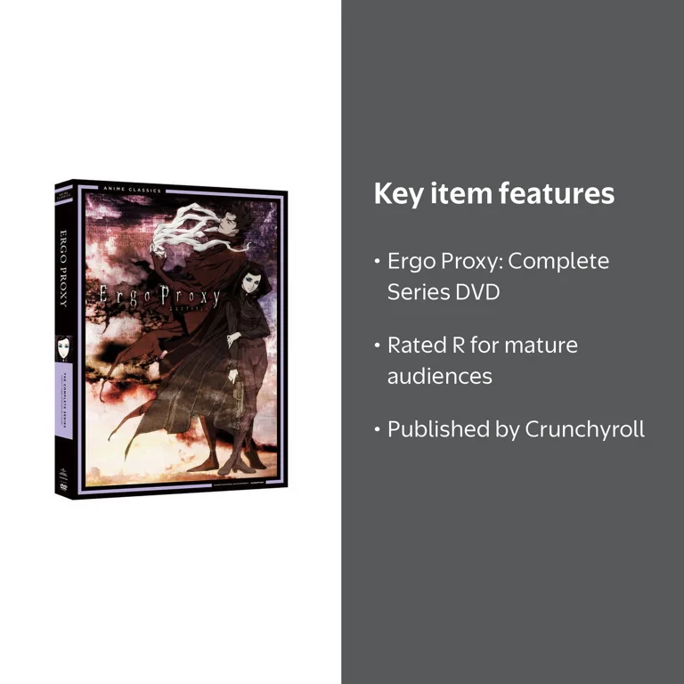 ErgoProxy エルゴプラクシー DVD全巻完結セット Ergo Proxy: Complete Series (DVD) - Walmart.com