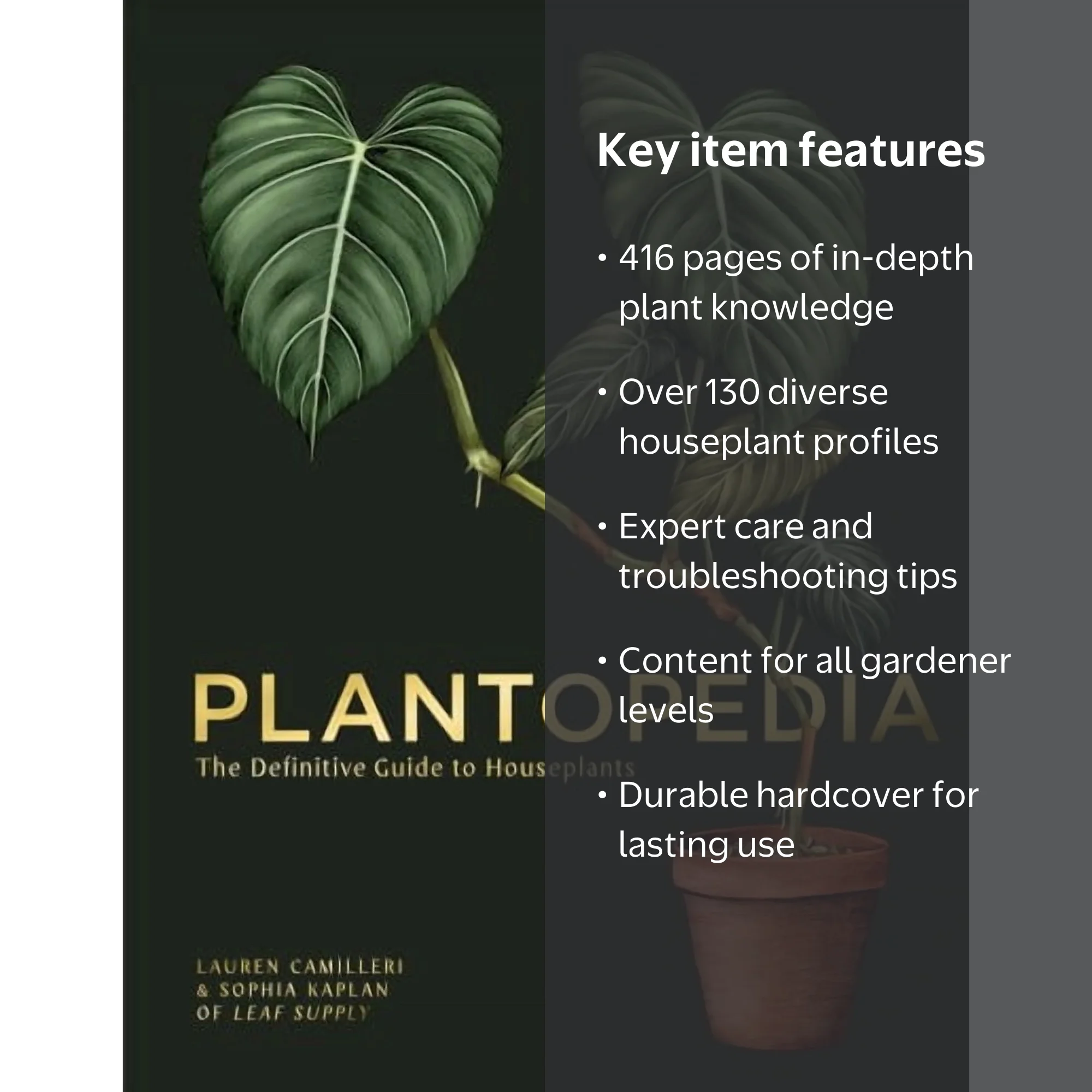 Smith Street Books' Plantopedia: Indoor Plant Care Guide & Houseplant  Encyclopedia for Beginners (Hardcover) - Walmart.com
