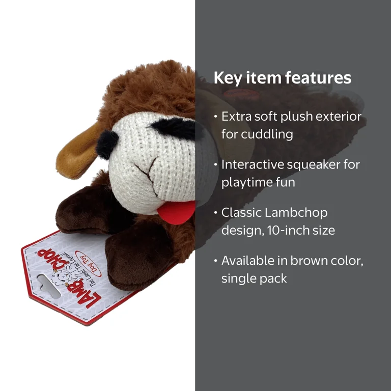 MultiPet Lambchop Brown 10