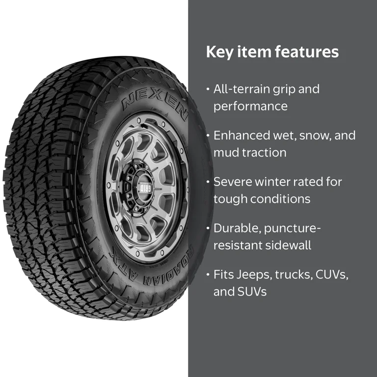 Nexen Roadian ATX All Terrain LT285/75R17 128/125S E Light Truck