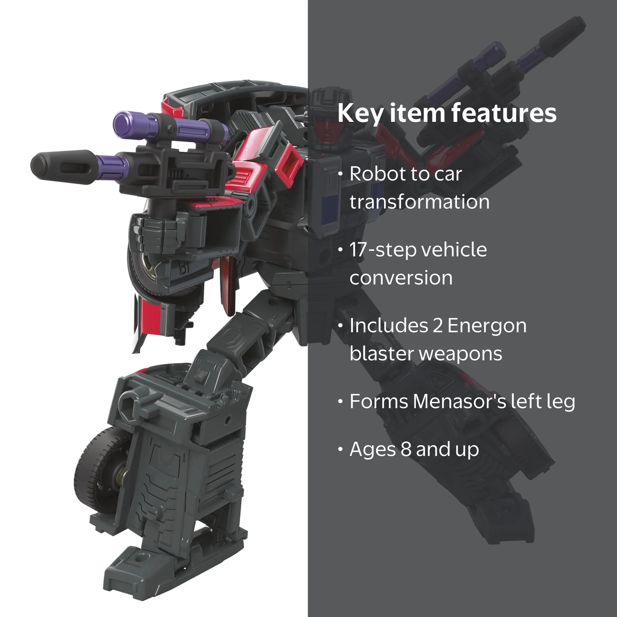 Transformers, Action Figure, Wild Rider, Decepticon, Multicolor