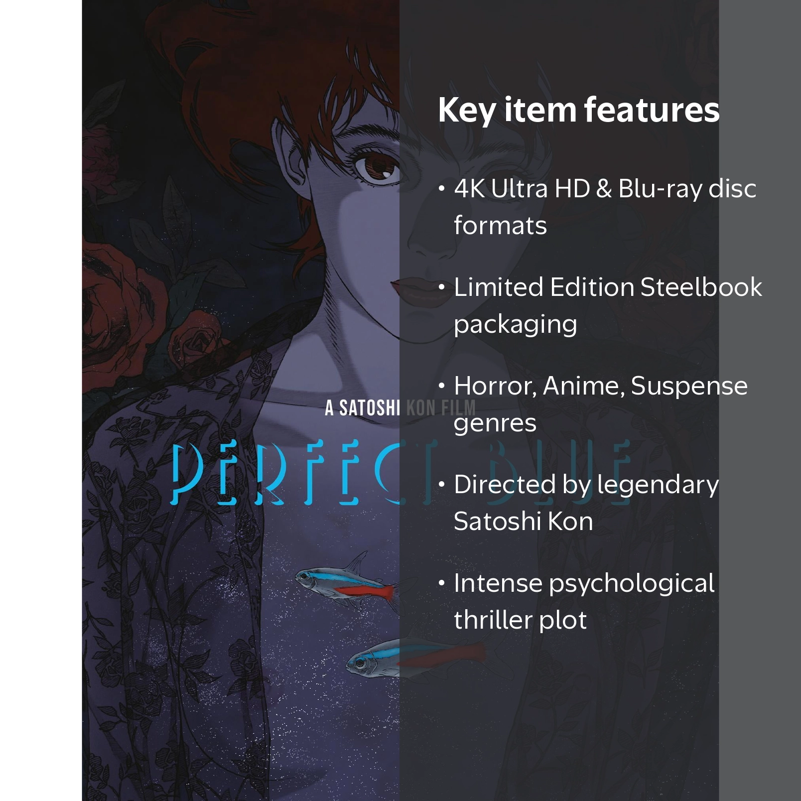Shout! Factory Perfect Blue Limited Edition Steelbook 4K Ultra HD
