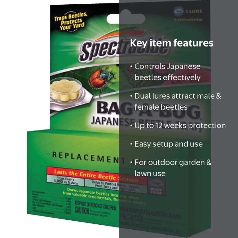 Spectracide, Bag-A-Bug Japanese Beetle Trap, Replacement Lure
