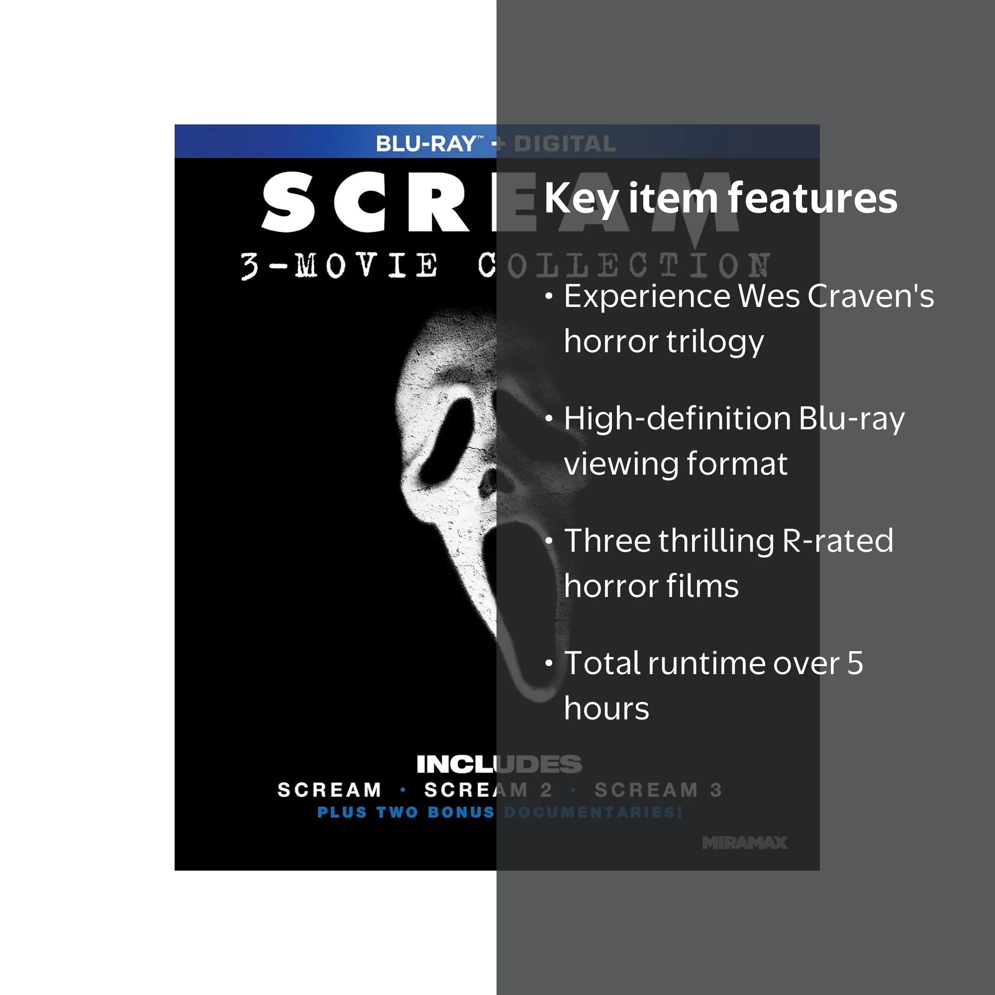 Scream 3 Movie Collection [Blu-ray] - Walmart.com