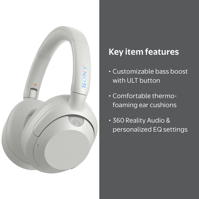 Free Shipping! Sony ULT WEAR Over-Ear Noise Cancelling Bluetooth
