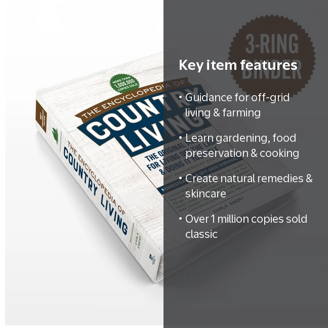 Carla Emery, The Encyclopedia of Country Living, 50th Anniversary