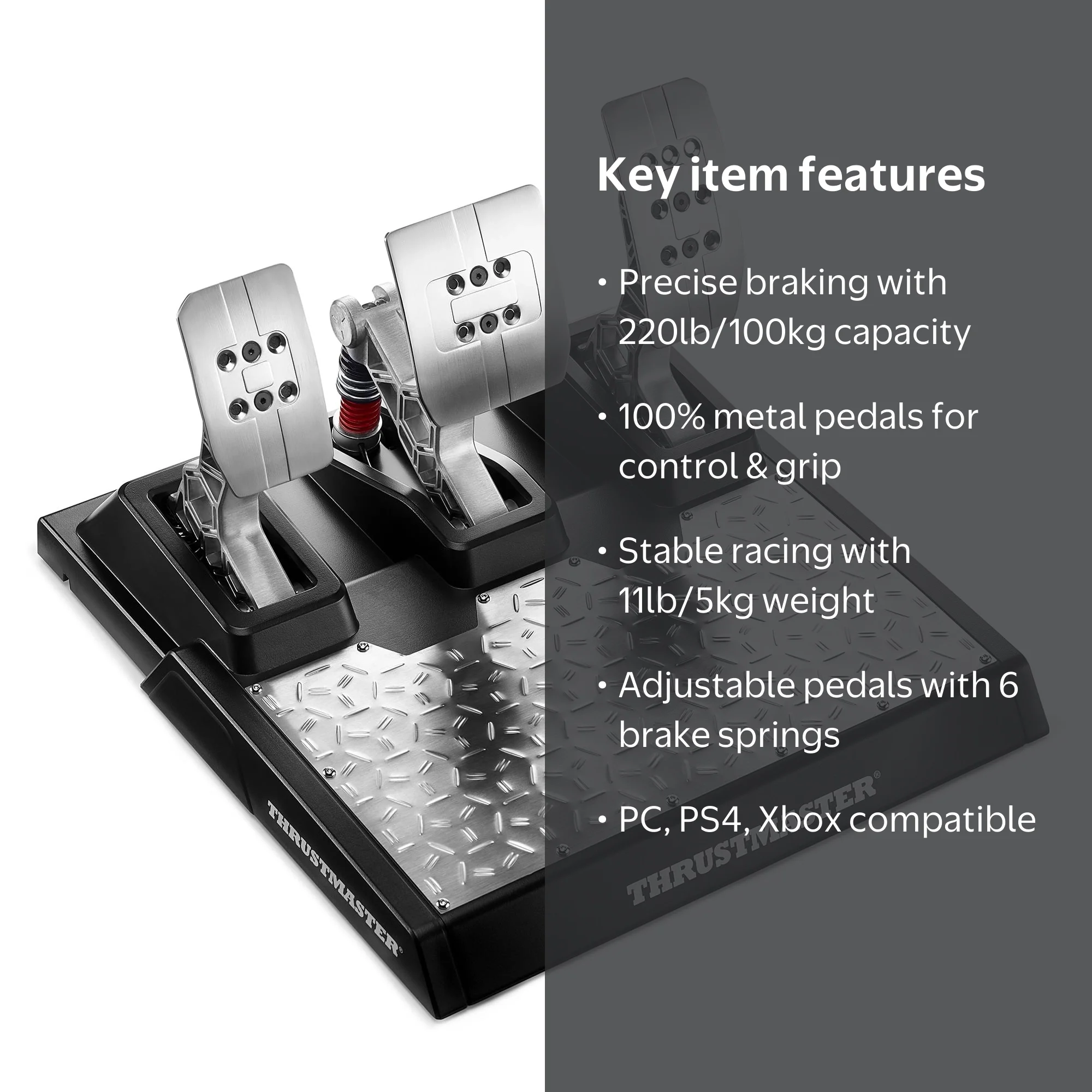 Thrustmaster Gaming T-LCM Pedals for PS5, PS4, Xbox Series X|S