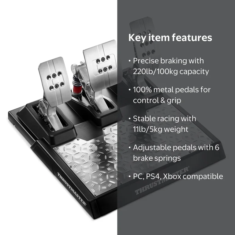 Thrustmaster Gaming T-LCM Pedals for PS5, PS4, Xbox Series X|S