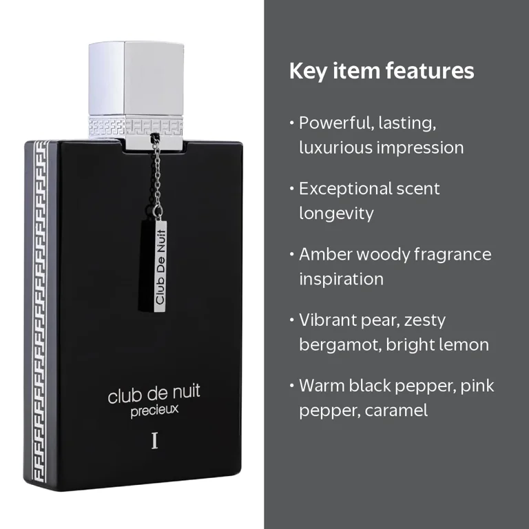 Armaf, Men's Club De Nuit Precieux 1 Extrait de Parfum Spray, 1.85