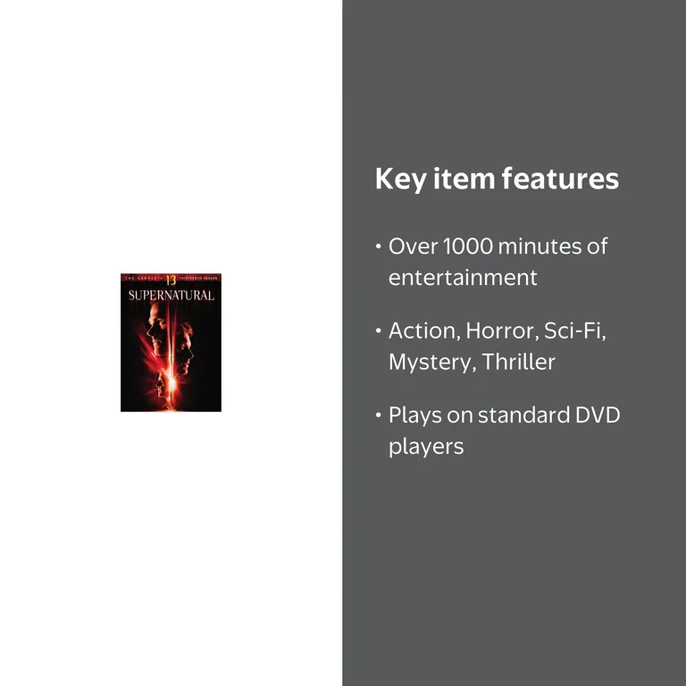 Warner Home Video - Supernatural: Complete Thirteenth Season Box